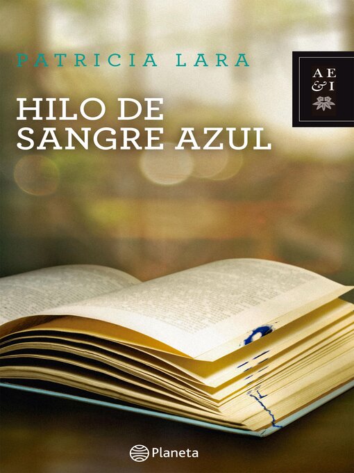 Cover image for Hilo de sangre azul
